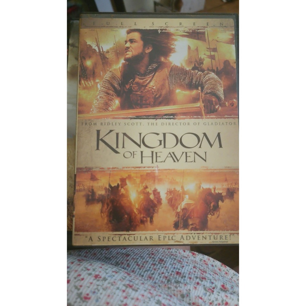 Kingdom of Heaven DVD Full Screen Ridley Scott Orlando Bloom 20th Century Fox